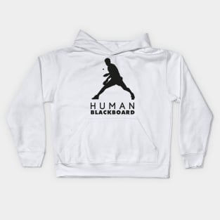 Human Blackboard Kids Hoodie